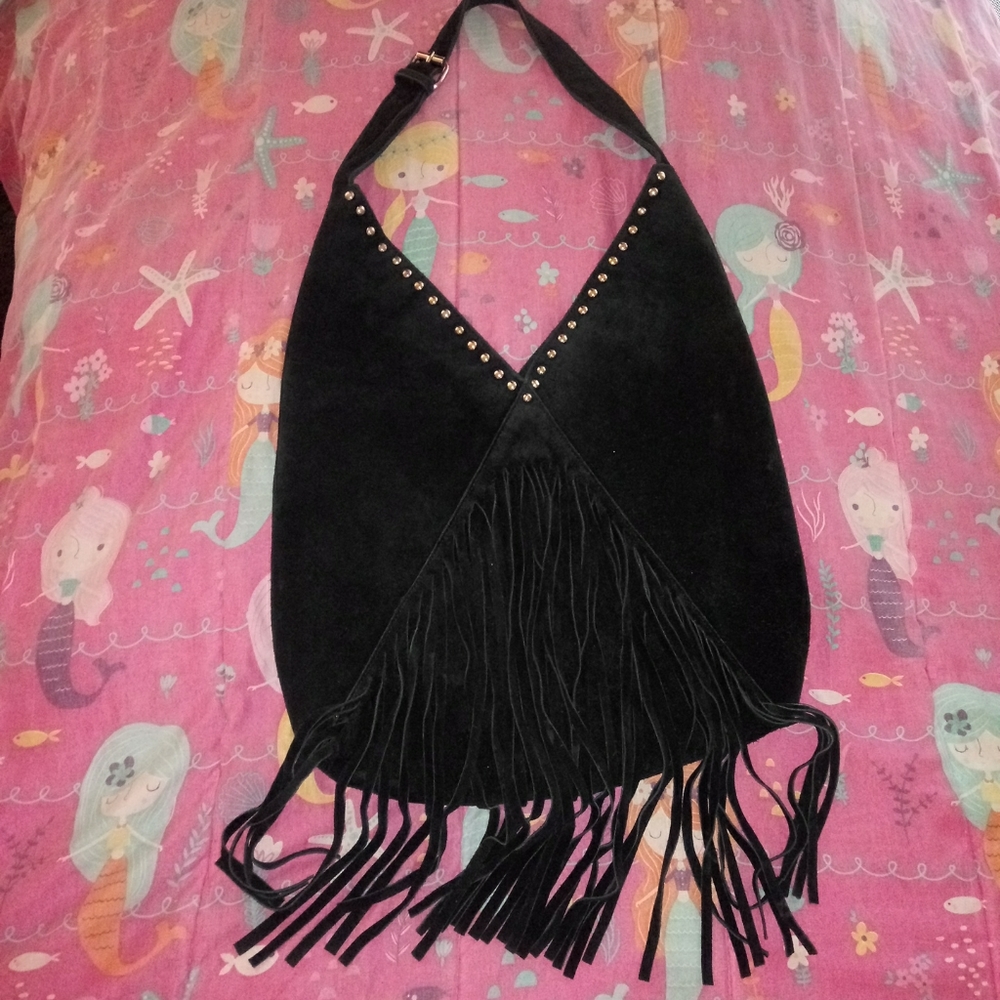 Used Suede Purse